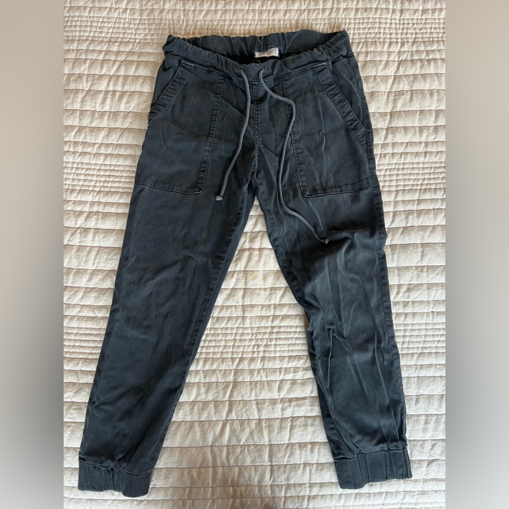 Bella Dahl Charcoal Drawstring Pants